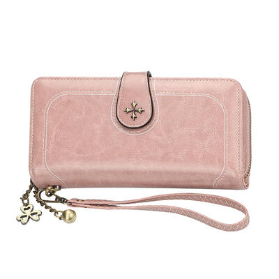 

Women PU Leather Long Wallet Zipper Coin Purse Clutch Bag Coin Card Holder