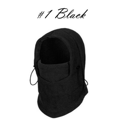 

Unisex Full Face Mask Fleece Cap Balaclava Neck Warmer Hood Winter Sports Men Women