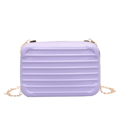 

Tailored Women Fashion Leisure Mini Chain Suitcase single-shoulder Bag Messenger Bags