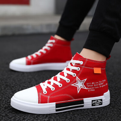 

In the summer of 2019 the new Hong Kong style mens shoes are full of canvas shoes autumn leisure young peoples high-heeled sho