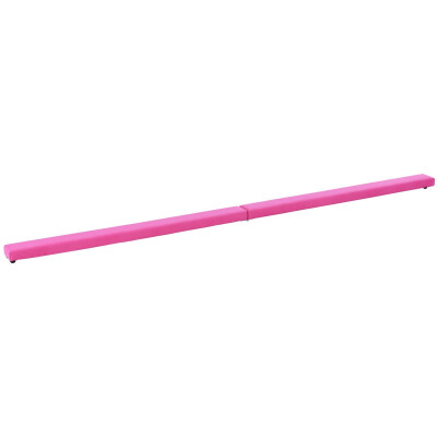 

8 ft Gymnastics Performance Training Folding Floor Balance Beam-Pink