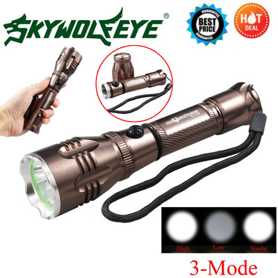 

Saidsome Hot 3 Modes XML T6 LED 18650 Rechargeable Flashlight Torch Lamp Light flashlight lamp