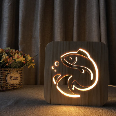 

NeillieN night light LED wood desk lamp creative lamps&lanterns