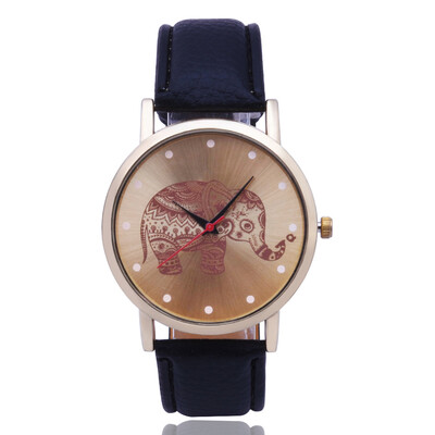 

Belt Lady Elephant Watch Simple Scale Quartz Watch