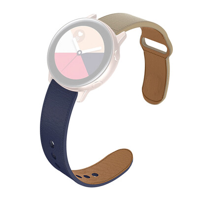 

〖Follure〗Leather Replacement Watch Wrist Strap Band For Samsung Galaxy Watch active 20mm