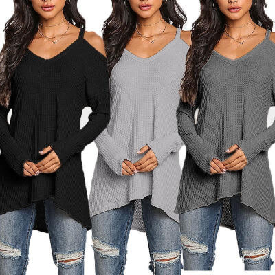 

Fashion Women Casual Long Sleeve Knitted Sweater Jumper Cardigan Tops Knitwear Hot