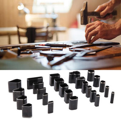 

Greensen 25pcs Multi Shape Leather Hole Punch Cutter Tools Set Handmade DIY Craft Leather Puncher