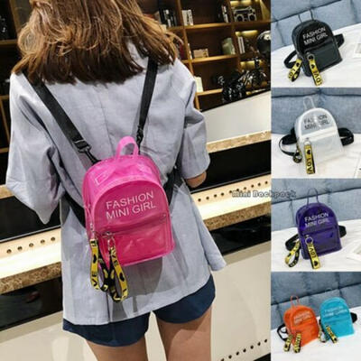 

Women Mini Backpack PVC Shoulder School Rucksack Ladies Girls Travel Bag