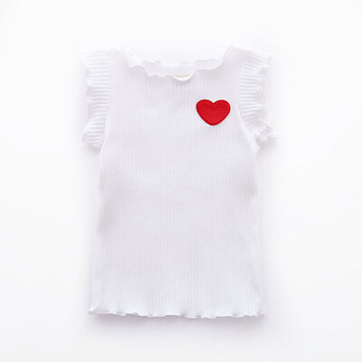 

Children Kids Girl Toddler Sleeveless Cartoon Fruit Embroidery Vest Tops Clothes