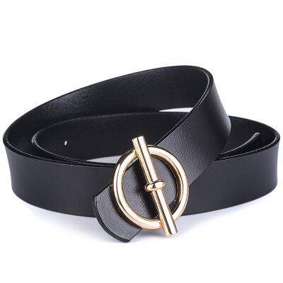 

Taobao supply first layer cowhide leather belt belt belt automatic buckle belt belt