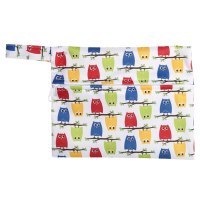 

Greensen 1PC Washable Wet Bag Pouch For Reusable Mama Cloth Menstrual Sanitary Maternity Pads 10 Colors Nappy Bag Mama Pads Bag