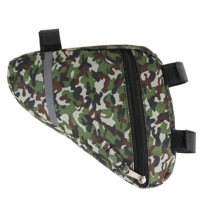 

Bicycle Frame Tube Bag Army Camo Tactical Camouflage Bike Saddle Pouch