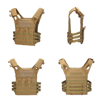 

Tactic MOLLE Combat Vest Adjustable Breathable Training Vest for Outdoor Hunt CS Shooting Game Survival Game