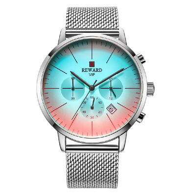 

REWARD Men Sport Watches Waterproof Outdoor Wristwatch Mens Quartz Hour Date Clock Stopwatch Military Army Watch Dual Display for