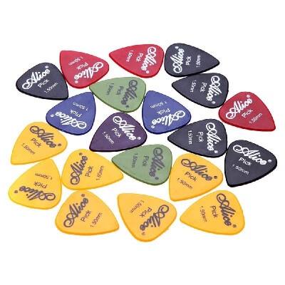 

Alice AP-P 20pcs 15mm Smooth ABS Guitar Picks Plectrum