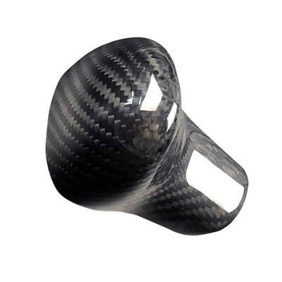

Car Styling Carbon Fiber Gear Shift Knob Cover Level Head Sticker for Audi A4A5A6A7Q3Q5Q7