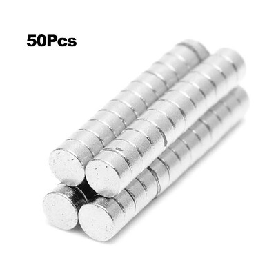 

50Pcs Mini Size 3x15mm N52 Rare Earth Neodymium Magnety for Whiteboard Refrigerator DIY Crafts Science&Office Use