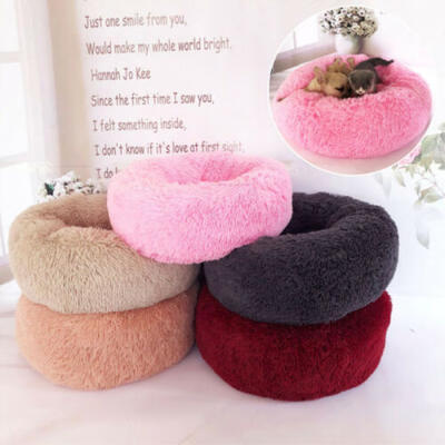 

Cute Pet Puppy Dog Cat Soft Sleeping Bed Plush Fluffy Fleece Blanket Net House
