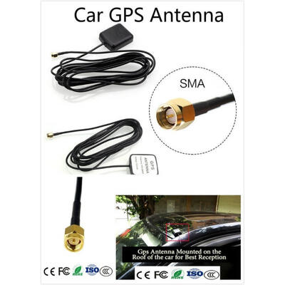 

New Practical 28dB LNA Gain 157542MHz SMA Male GPS Active Antenna Stronger Singal