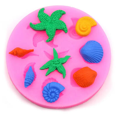 

Marine Life Conch Silicone Mold DIY Fondant Cake Candy Chocolate Mould