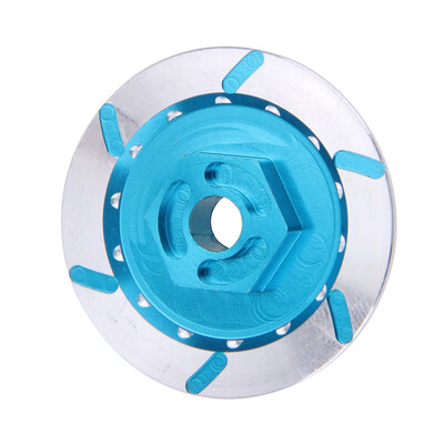 

4pcs Blue Aluminum Brake Disc Wheel Adaptor for 110 HSP HPI RC Car Model