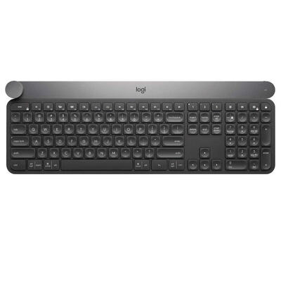 

Logitech Craft Office Wireless Keyboard w Creative Input Dial Control Knob