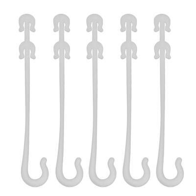 

100pcs Durable Plants Cherry Tomato Support Clip Vine Garden Vegetable Hook