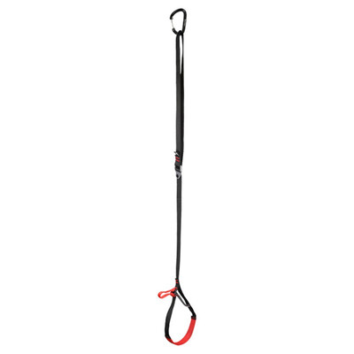 

Adjustable Rock Climbing Ascender Foot Strap Loop Rope Sling 80-133cm