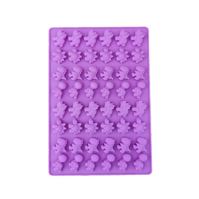 

48 Silicone Gummy Chocolate Baking Mold Tray Candy Jelly Dinosaur Mould