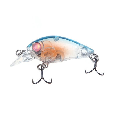 

Trulinoya DW24 35mm 35g 12m Mini Crank Fishing Lure Hard Bait with Hooks Green