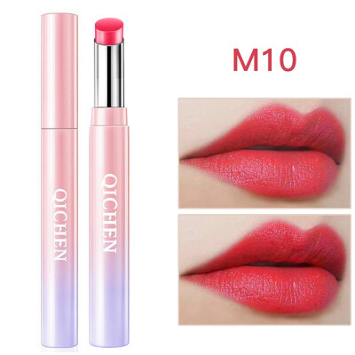 

Moisturizing Thin Tube Lipstick Waterproof Non-stick Cup Long Lasting Colorfast Matte Lipstick Beauty