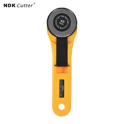 

NDK 45mm Rotary Cutter Knife with Ergonomic Handle Safety Lock Quilting Sewing Cutting Tool for Fabric Cloth Leather Patchwork DIY
