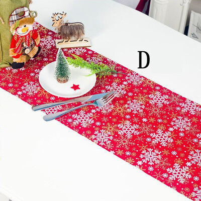 

〖Follure〗Christmas Large Table Cover Tablecloth Decoration Winter Holiday Snowflake