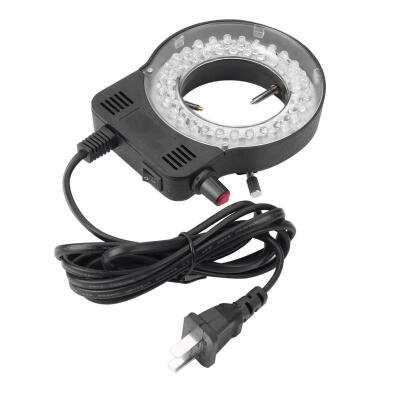 

Plastic 144LEDs 60000LM Adjustable Microscope Ring Light Illuminator Lamp