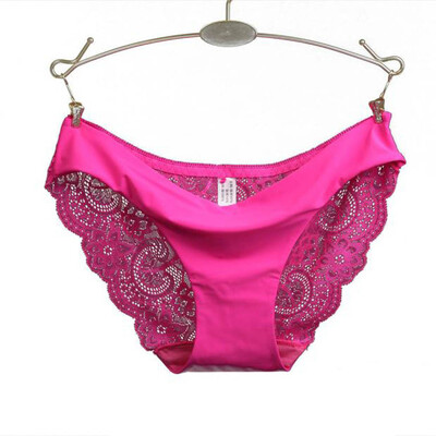 

Toponeto Women Lace Panties Seamless Cotton Panty Hollow Briefs Underwear BG