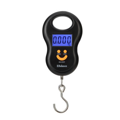 

50KG10G Electronic Digital Fish Luggage Hanging Hook Scale with Backlit Display Food Balance Scales