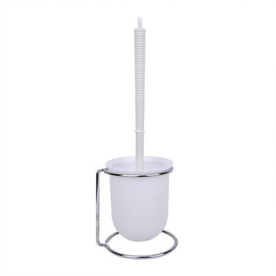 

Greensen Stainless Steel Toilet Brush Set Toilet Brush Holder Strong Bristles Brush With Base