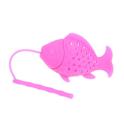 

Fish Design Food Grade Silicone Loose Tea Leaf Infuser Filter Strainer