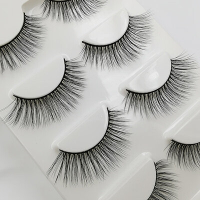 

3D Mink False Eyelashes Beauty Makeup Thick Voluminous Messy Fake Eye Lashes Extension Tools Eye Cosmetic