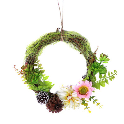 

〖Follure〗20CM Christmas Wreath Christmas Home Decoration Wedding Decoration Wreath