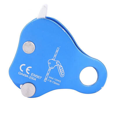 

Greensen Outdoor Climbing Mountaineering Gear Aluminum Rope Grab Lock Protection Kits Blue
