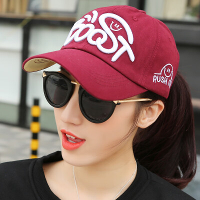 

Baseball cap girl spring&summer Korean fashion duck tongue cap outdoor shopping sports sun hat leisure sunshade cap