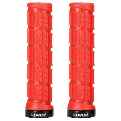 

Lixada 2PCS Bike Handlebar Grips Anti-skid Lock-on Cycling Grips MTB Road Bike End Grips