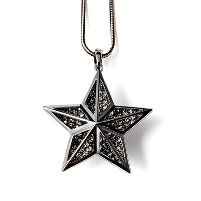 

New Women Chain star Necklace collana Kolye Bijoux Collares Mujer Collier Femme winter sweater chain