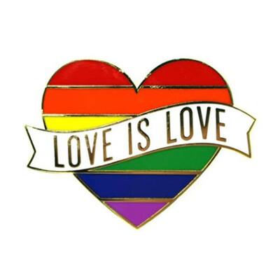 

Gay Pride Rainbow Heart Sheep Enamel Brooch Pins Metal Badges Jewelry For Lesbian Gay Backpacks Clothes Accessories Gifts
