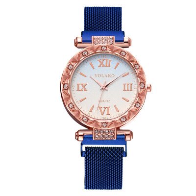 

Women Watches Irregular Digital Dial Ladies Quartz Wristwatch Romantic Rhinestone Mesh Belt Strap Clock Relogio Feminino