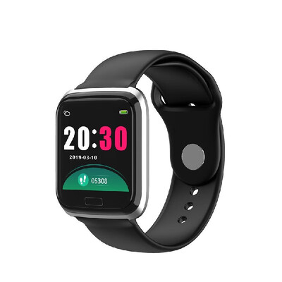

CY05 Intelligent Watch Waterproof Fitness Heart Rate Blood Health Monitoring Watch Silveryred