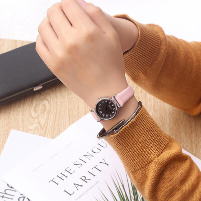 

Girl Student Simple Cute Watch Retro Small Dial Quartz Watches