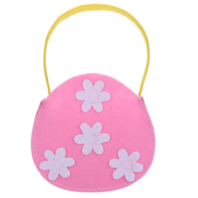 

Toponeto Easter Small Flower Gift Bag Candy Bag Creative Present Home Accessory
