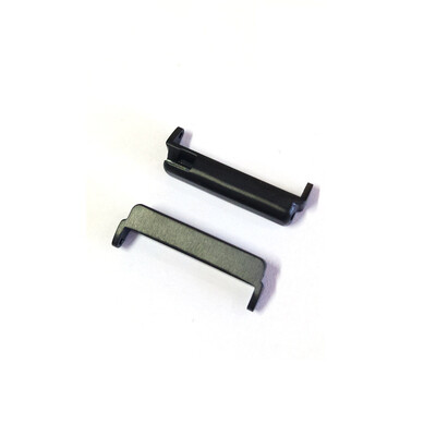

〖Follure〗1Pair Stainless Steel Strap band Connector adapter Buckle For Fitbit versa BK